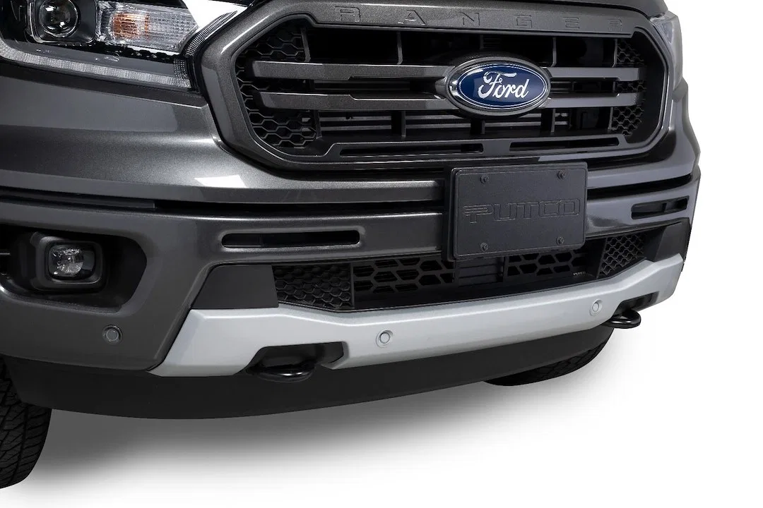 83164 – PUTCO Bumper Grille Insert, Powder Coated Black Stainless Steel - view 2